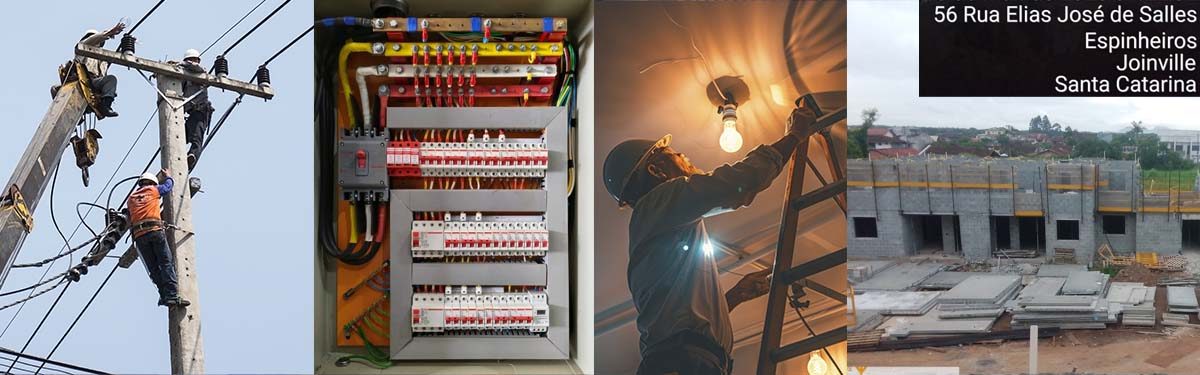 Instalação, manutenção e reparo de sistemas elétricos em Joinville lk
